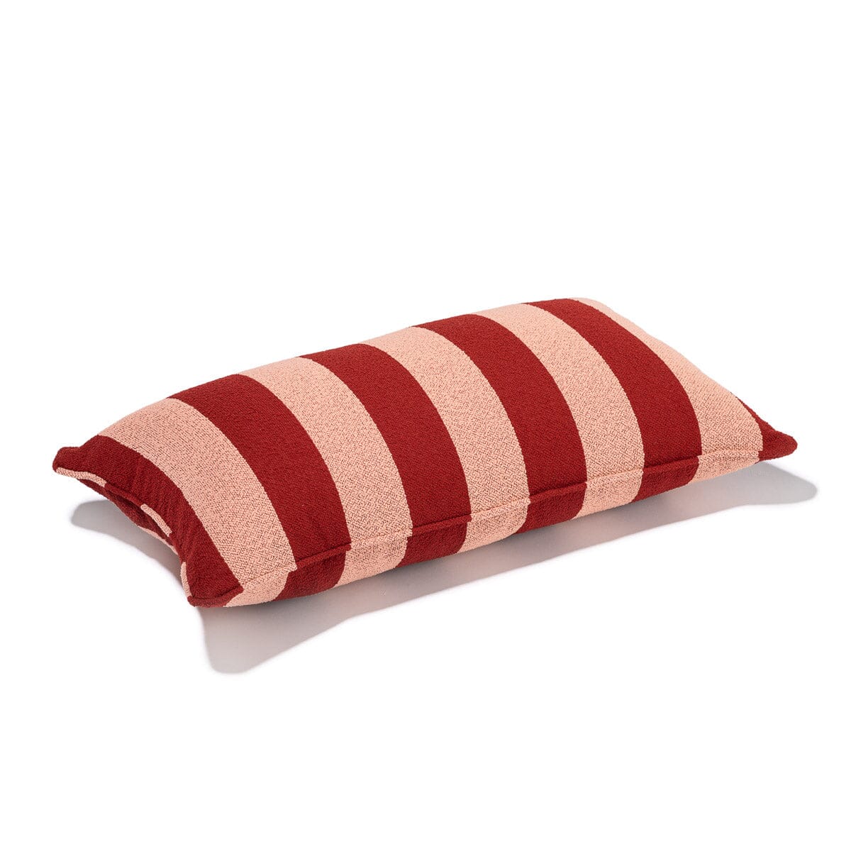 THE RECTANGLE THROW PILLOW in Terry Terracotta Stripe by Business & Pleasure