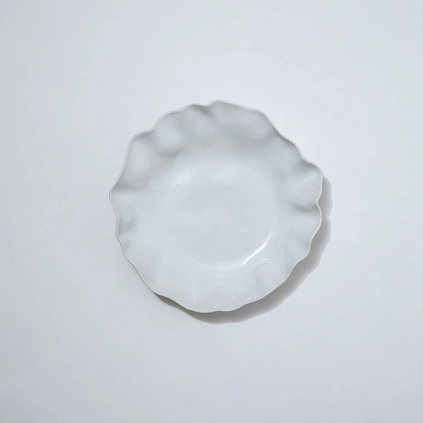 RUFFLE ROUND PLATTER XL | Snow White