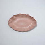 RUFFLE RECTANGLE PLATTER XL in Icy Pink from Marmoset Found