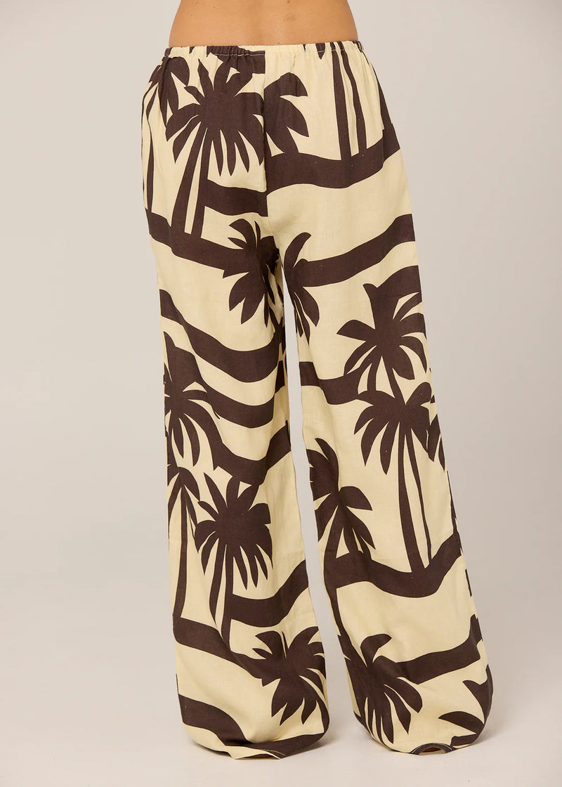 CATALINA PANT  in Cocoa Palma by Pippa Ridley