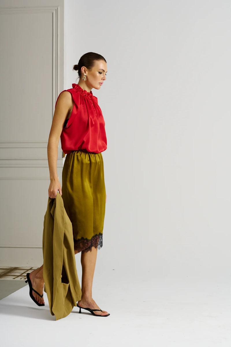 LE COCKTAIL TOP | Rouge