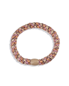 KKNEKKI ORIGINAL HAIR TIES in Mix Peach Pink glitter