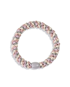 KKNEKKI ORIGINAL HAIR TIES in Mix Dusty Green Light Pink Glitter
