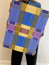 ART BY KATHRYN COURT | Lilac Tartan I