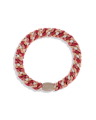 KKNEKKI ORIGINAL HAIR TIES in Mix Raspberry Ivory Glitter