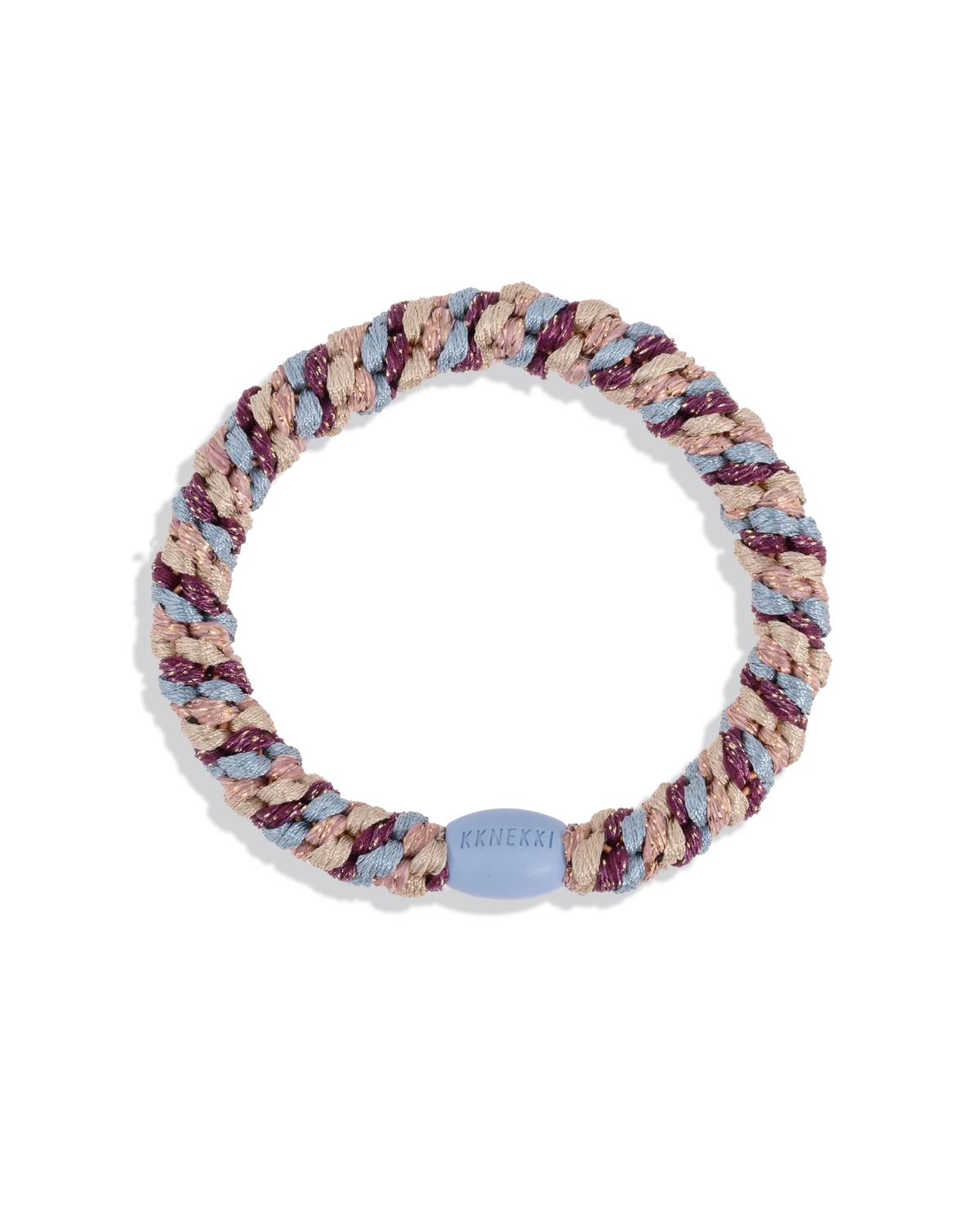 KKNEKKI ORIGINAL HAIR TIES in Mix Light Blue Grape Glitter by KKNEKKI