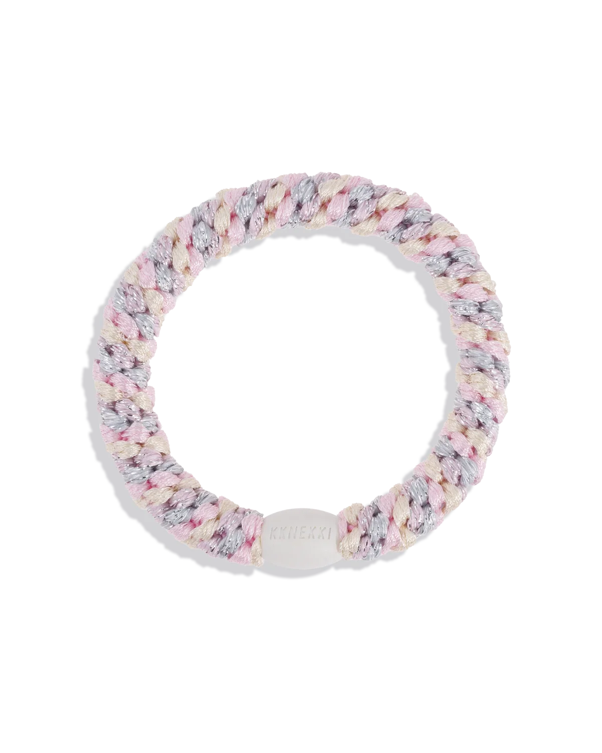 KKNEKKI ORIGINAL HAIR TIES | Mix Silver Pink Glitter