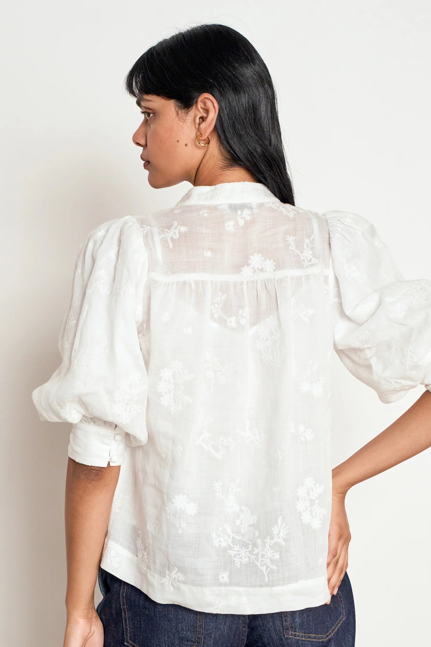 POISE TOP in Porcelain by Zoe Kratzmann