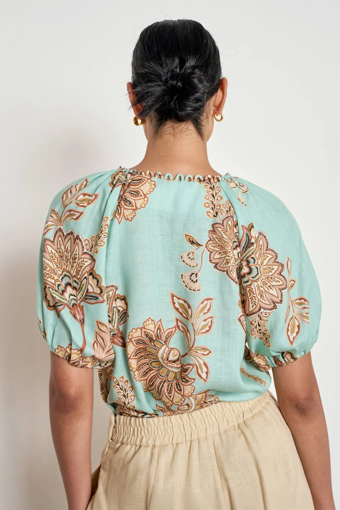 PERCEIVE TOP in Mint Kgari from Zoe Kratzmann