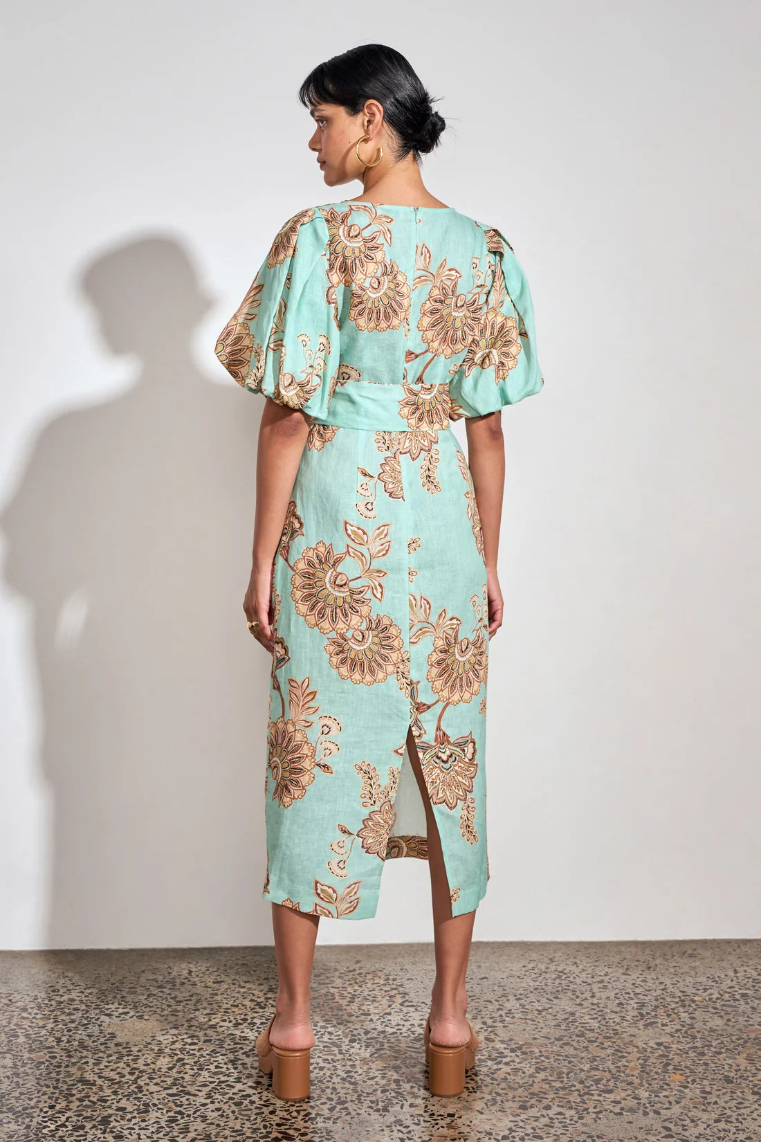 COAST DRESS in Mint Kgari from Zoe Kratzmann