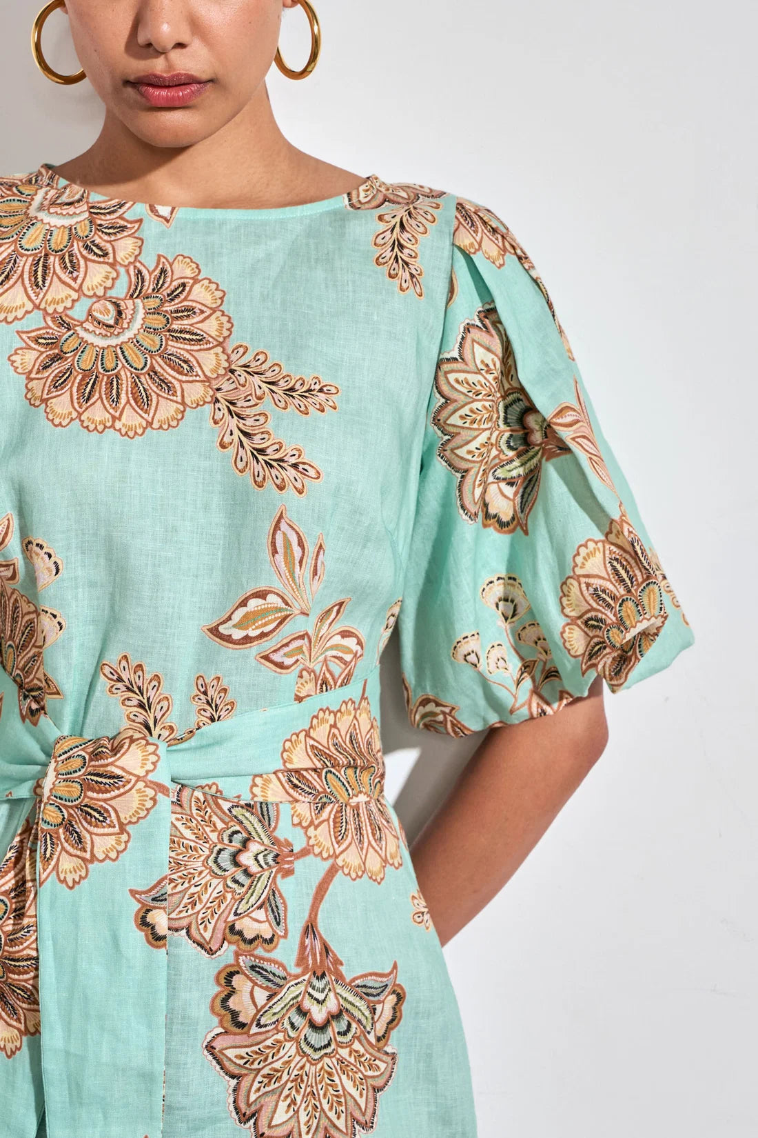 COAST DRESS in Mint Kgari from Zoe Kratzmann