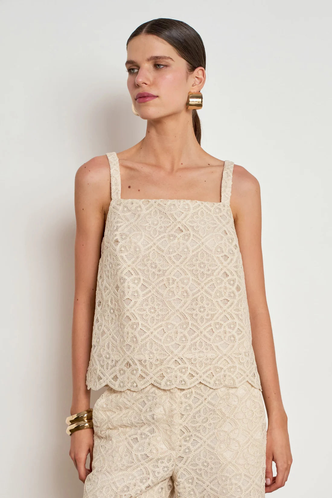 LILIUM TOP in Ecru from Zoe Kratzmann