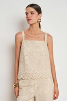 LILIUM TOP in Ecru from Zoe Kratzmann