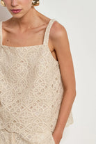 LILIUM TOP in Ecru from Zoe Kratzmann