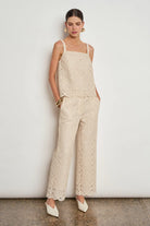 DIRECT PANT in Ecru from Zoe Kratzmann