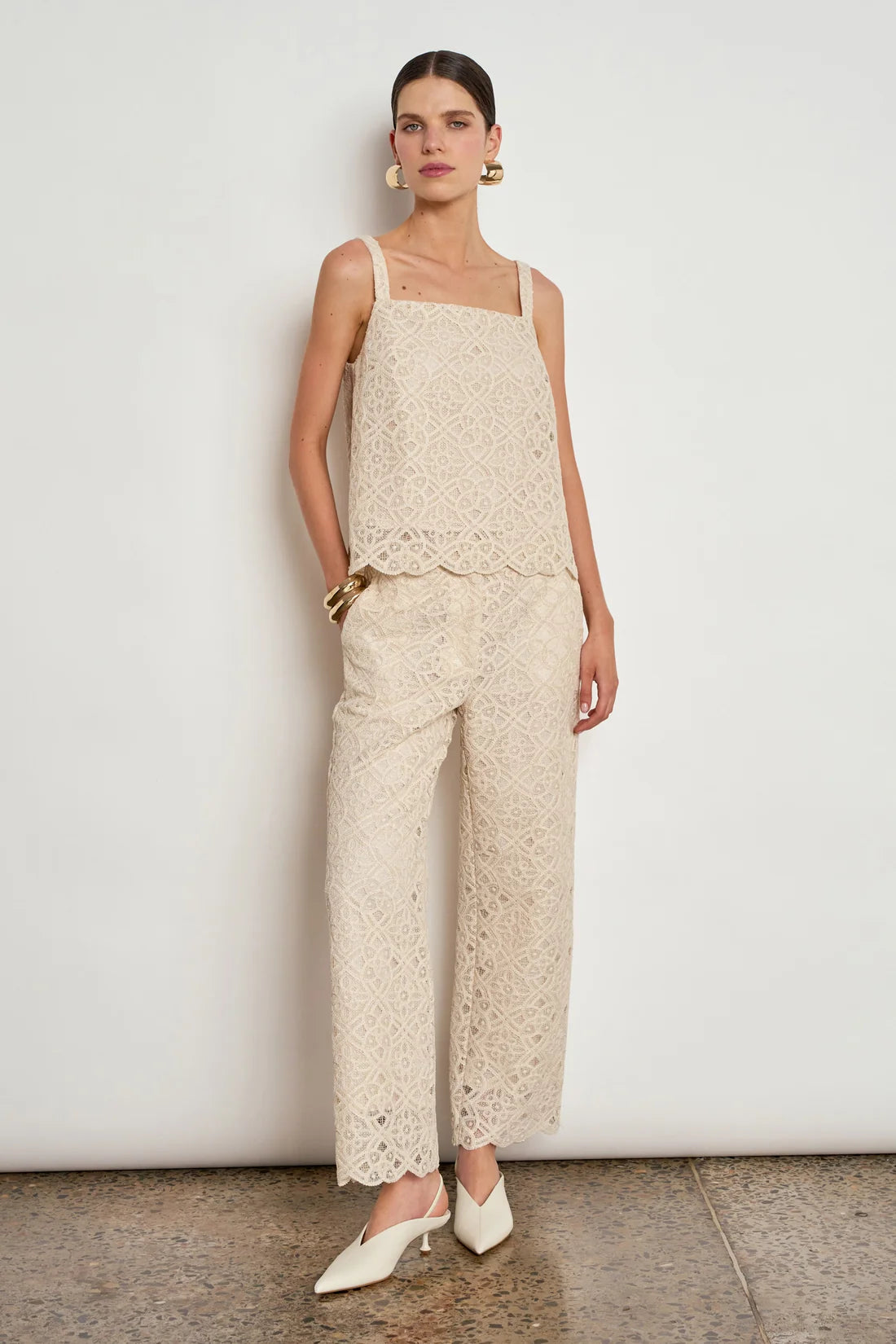 DIRECT PANT in Ecru from Zoe Kratzmann