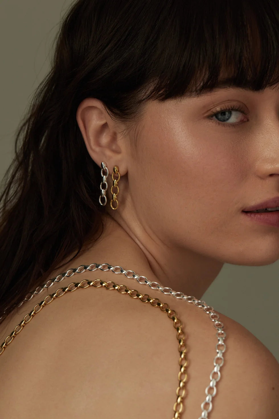 APOLLO EARRINGS in Gold by ToniMay