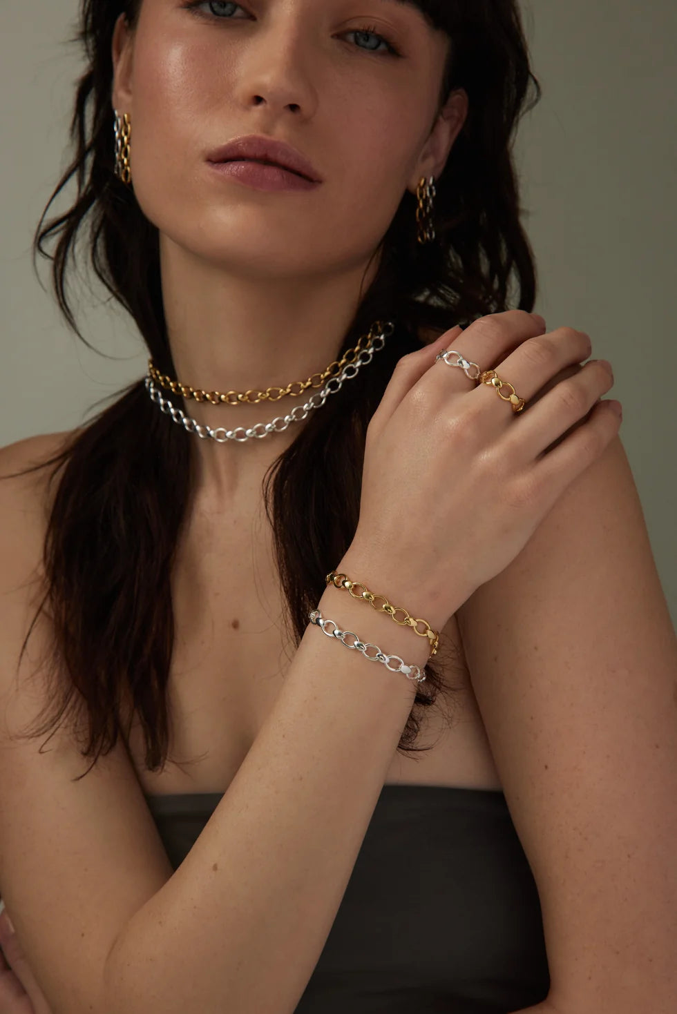 APOLLO BRACELET in Gold by ToniMay