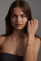 REIGN BRACELET in Gold by ToniMay
