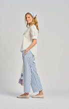 LA BARISTA SHIRT in White by Le Stripe