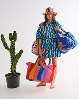 TERRY OVERSIZED BEACH BAG in Surfs Up from the amazing range of Kip & Co products