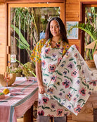 APRON  in Pretty Pansy from the amazing range of Kip & Co products