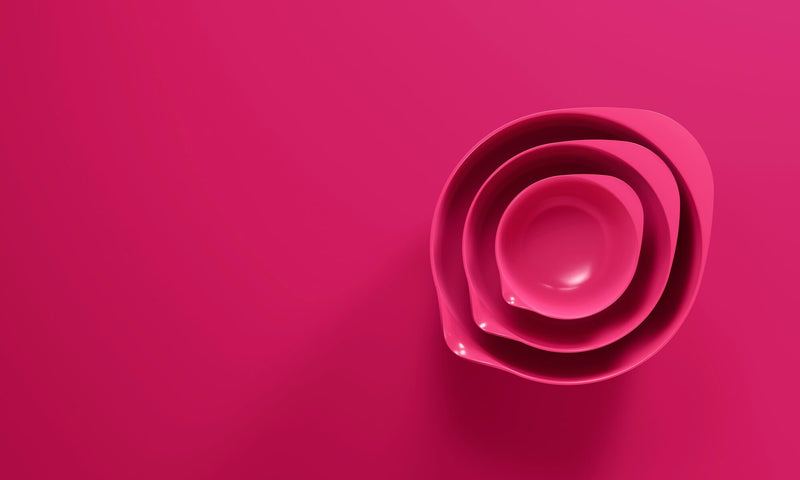 MARGRETHE BOWL in Beetroot by Rosit