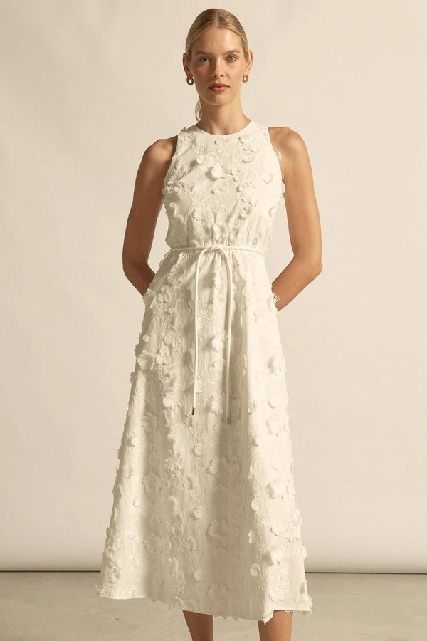 DUSK DRESS in Porcelain Broiderie from Zoe Kratzmann