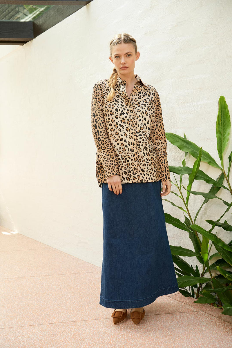 RIVER LEOPARD SHIRT from The Dreamer Label