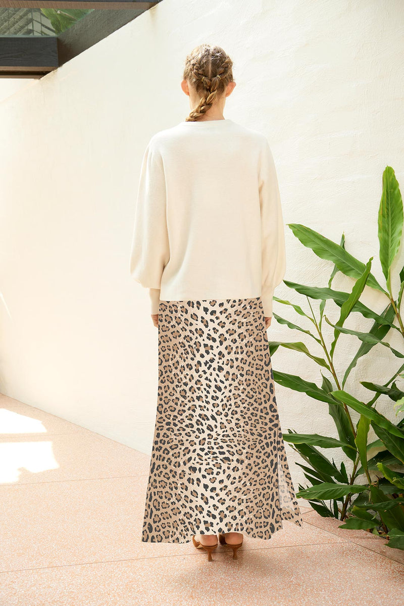 SYLVIE LEOPARD SKIRT from The Dreamer Label