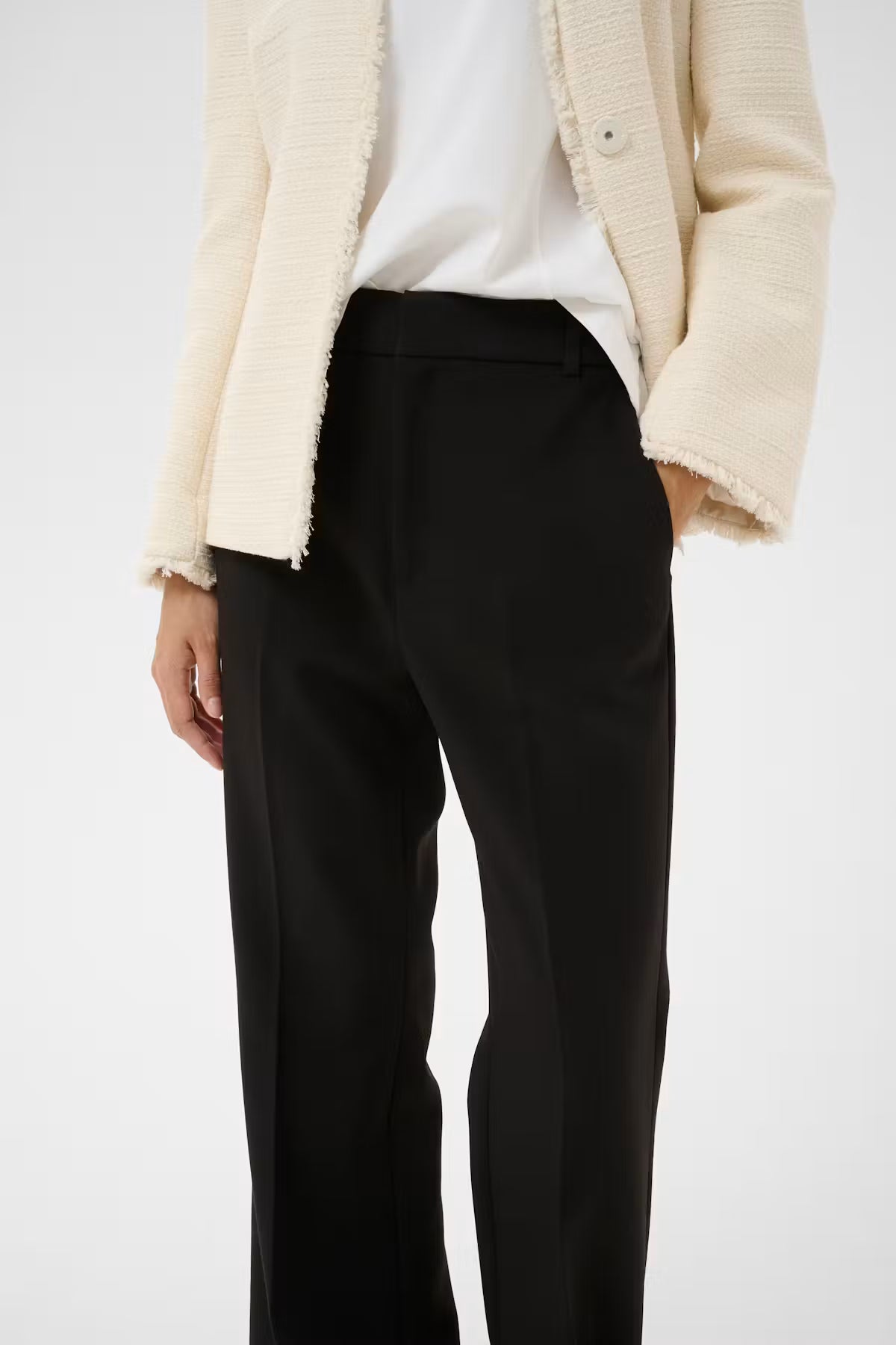 BRYELLEIW BOOTCUT PANT in Black by Inwear