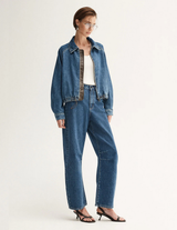 ADDISON DENIM JACKET | Dark Indigo