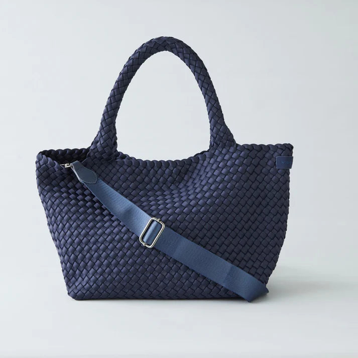 AMSTERDAM CROSS BODY TOTE in French Navy by Mon Milou