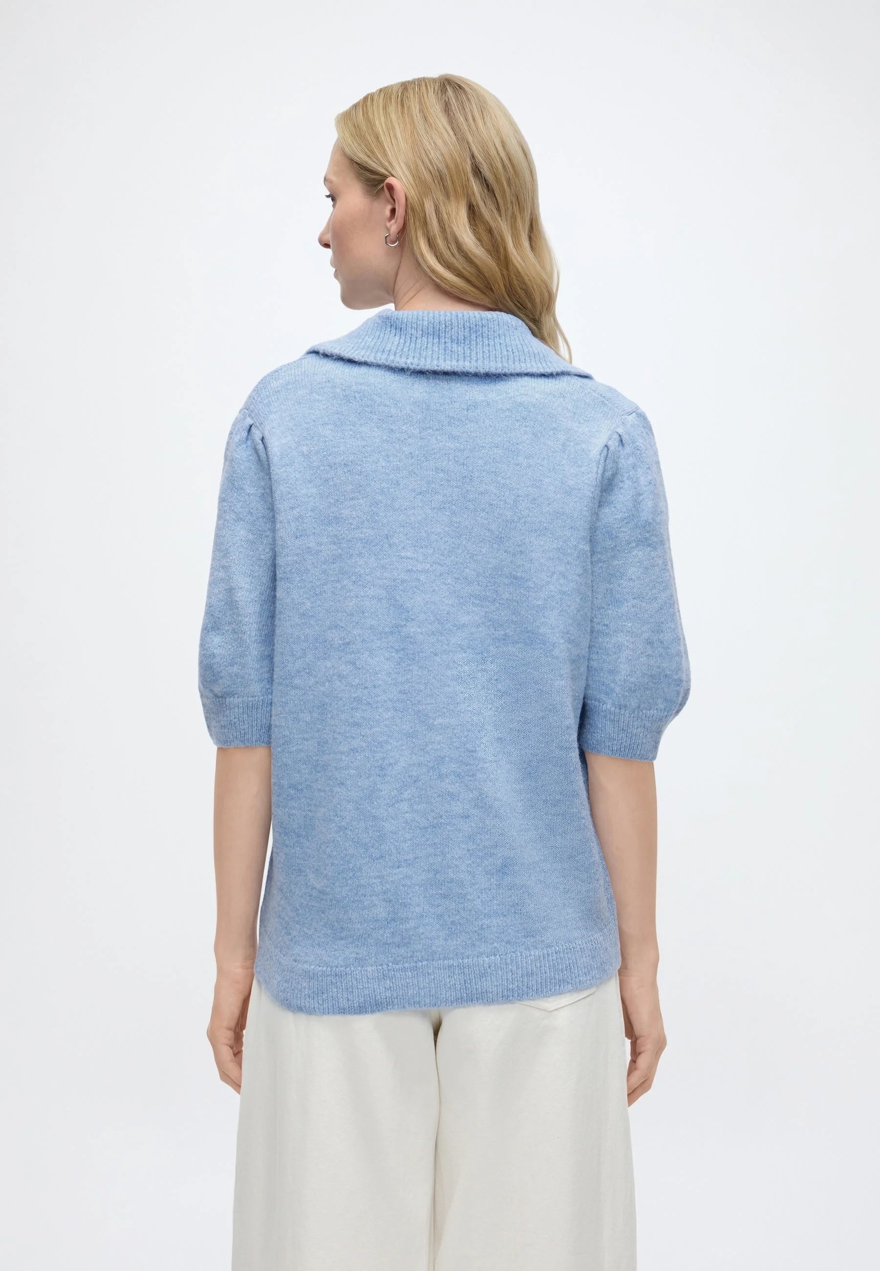 UZZIMD CARDIGAN in Cashmere Blue by Modstrom