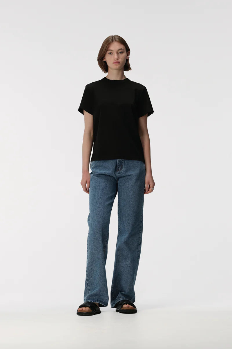 Elka Collective ZOE TEE in Black