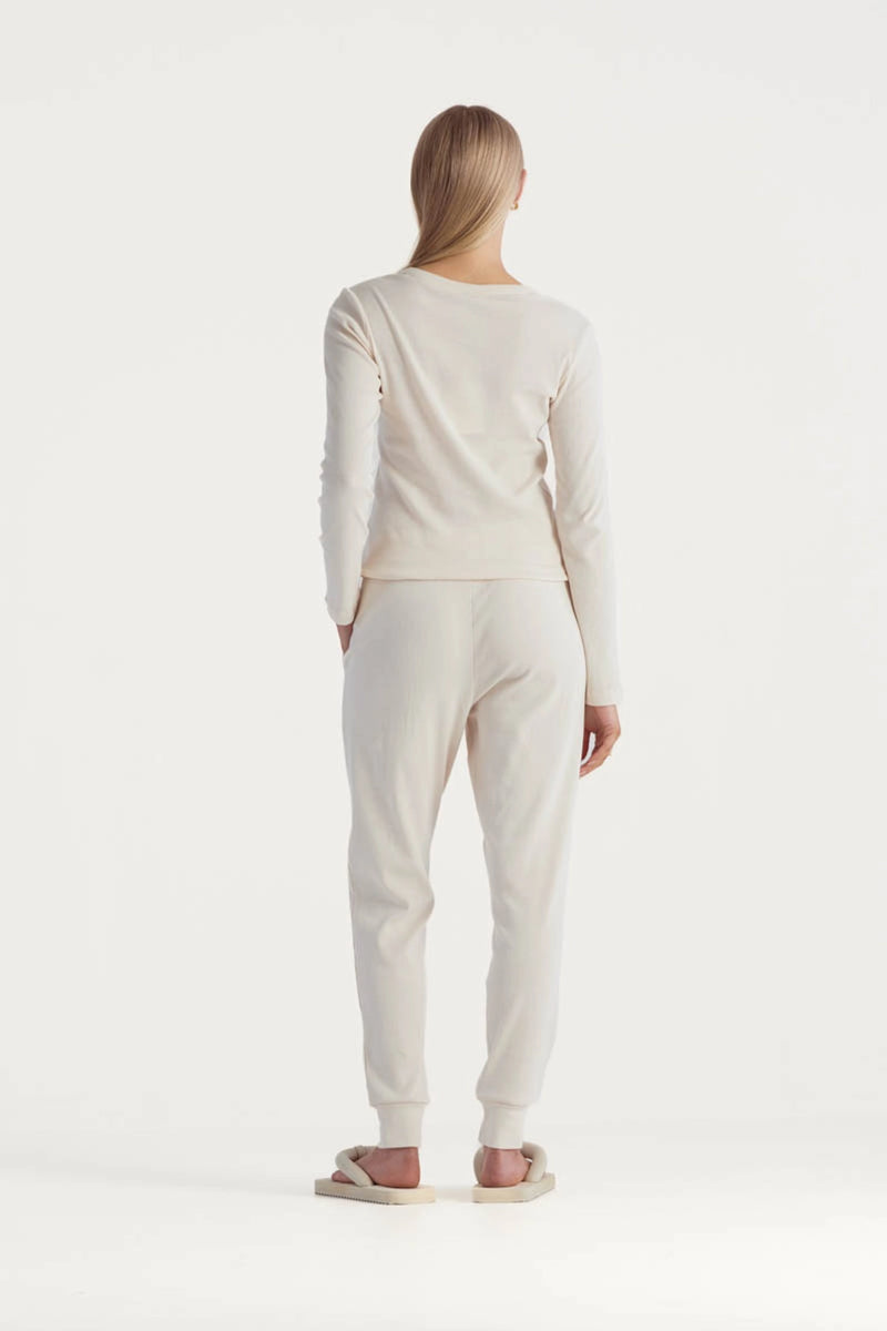 AUTUMN PJ SET in Ivory from Elka Collective