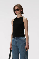 Elka Collective ZOE TANK in Black