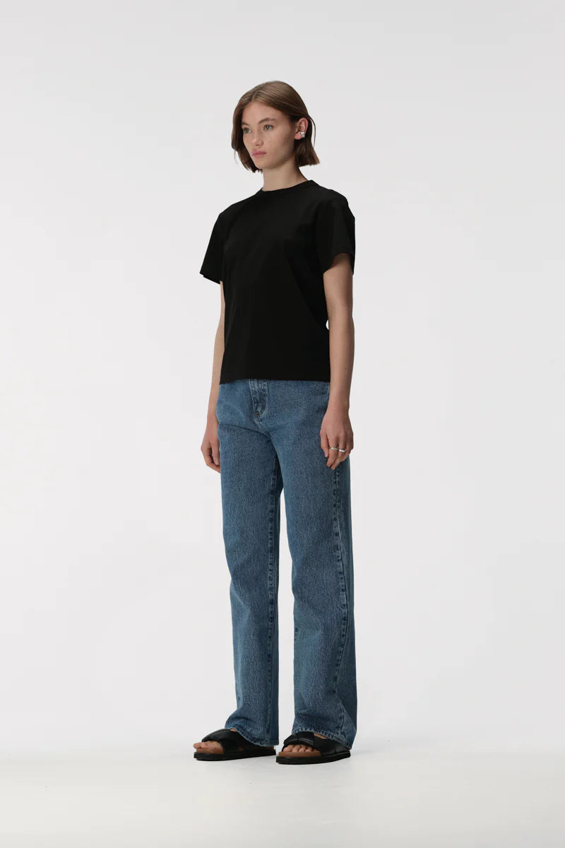 Elka Collective ZOE TEE in Black