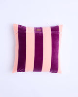 VELVET CUSHION in Plum Jam from the amazing range of Kip & Co