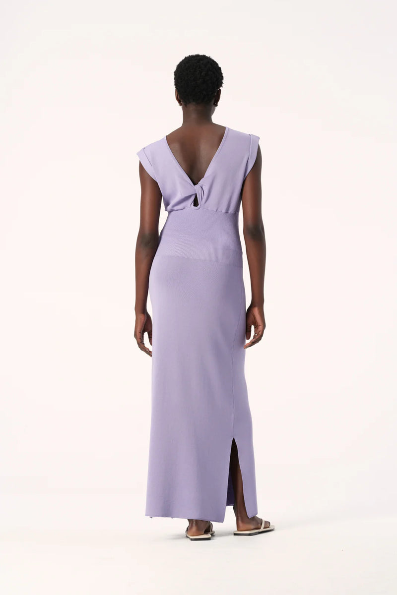 Elka Collective HEATHER KNIT DRESS in Lilac