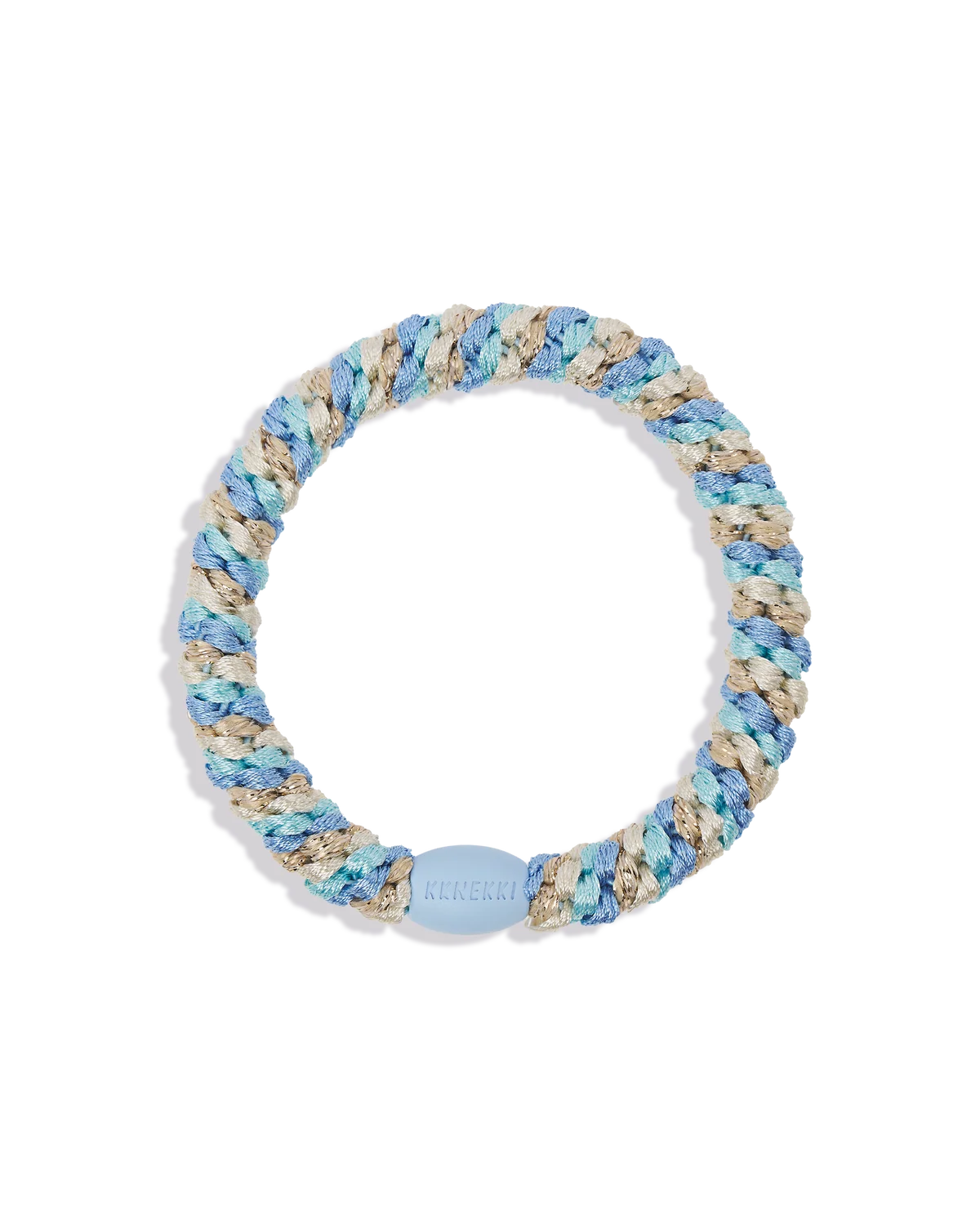 KKNEKKI ORIGINAL HAIR TIES Mix Light Blue Gold