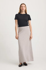 LAMBSWOOL SKIRT in Oat by Toorallie