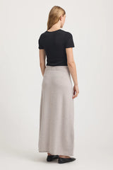 LAMBSWOOL SKIRT in Oat by Toorallie