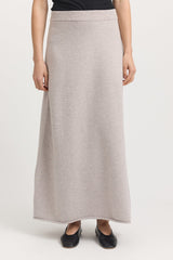 LAMBSWOOL SKIRT in Oat by Toorallie