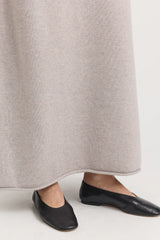 LAMBSWOOL SKIRT in Oat by Toorallie