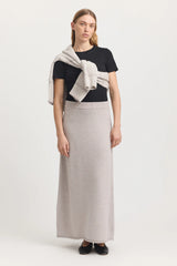 LAMBSWOOL SKIRT in Oat by Toorallie