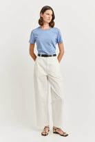 CLASSIC ORGANIC COTTON TEE in Mist by Toorallie at Darling & Domain