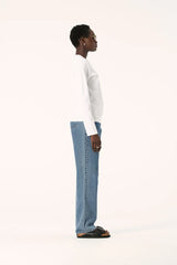 Elka Collective ZOE LONG SLEEVE TEE in White