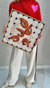 ALEX HUTTON ART | Prawns