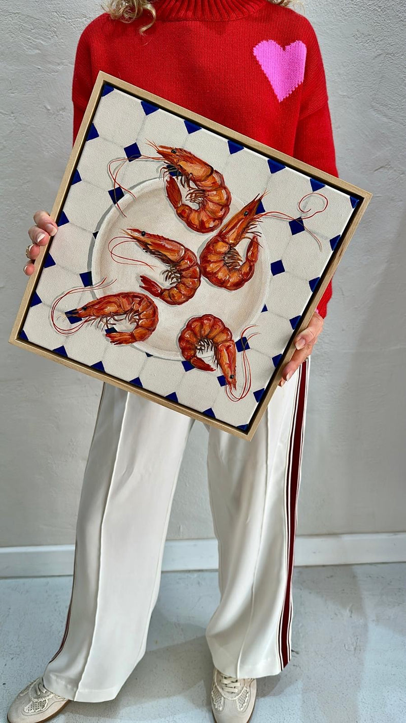 ALEX HUTTON ART | Prawns